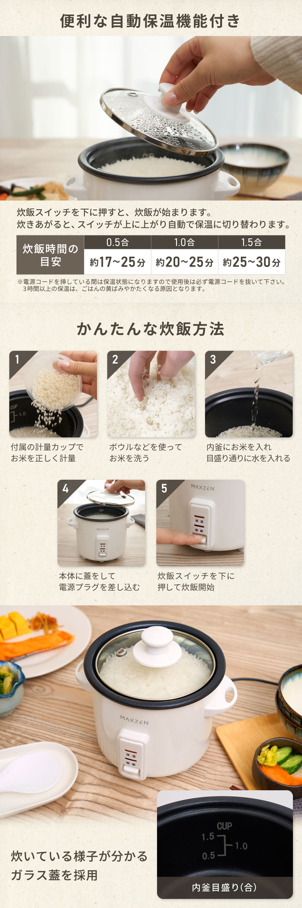 MRC-HS151-WH 詳細画像3