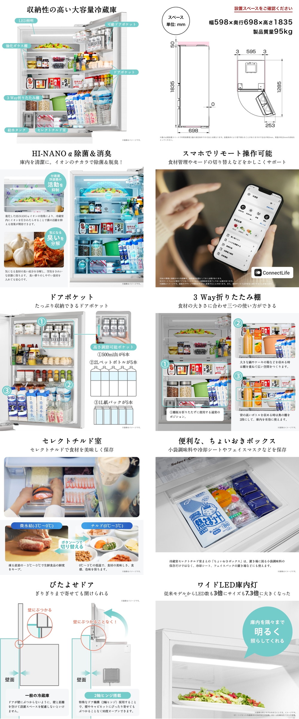 HR-DCH450KW 詳細画像2