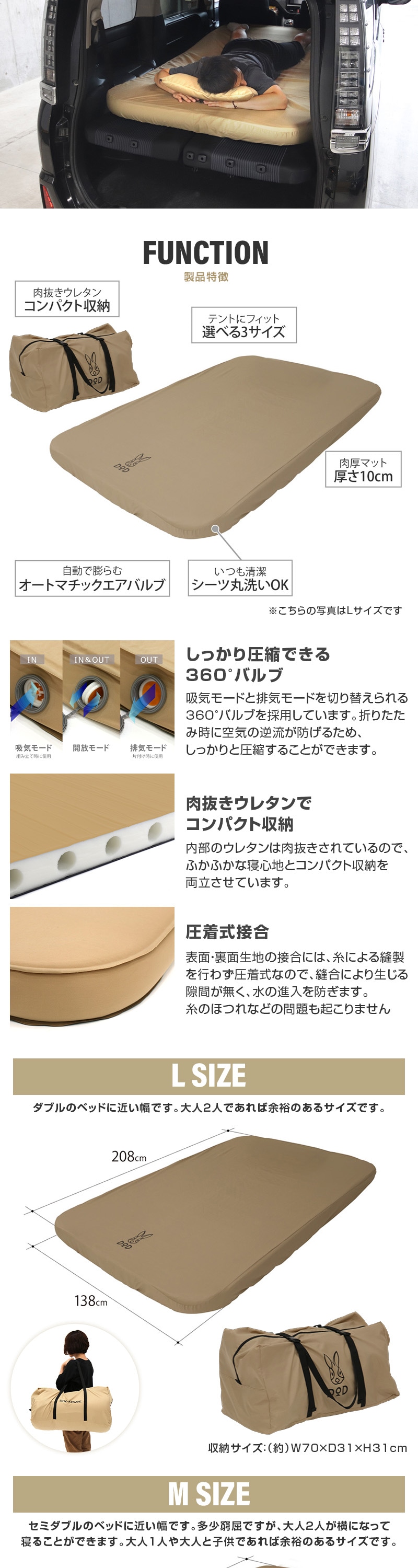 CM3-651-TN-NP ソトネノキワミL(マクラなし) 詳細画像3