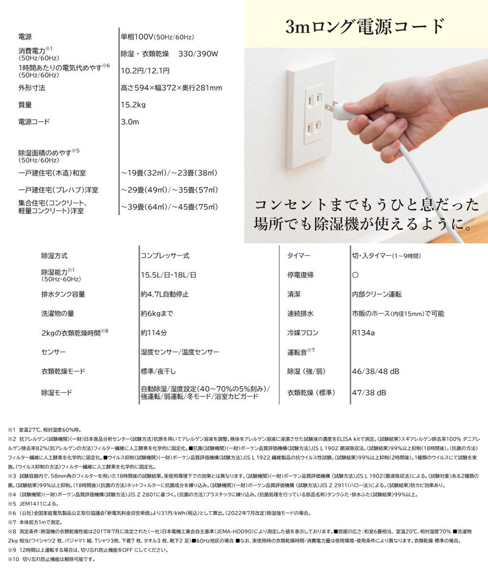 MJ-P180ZX-W 詳細画像2