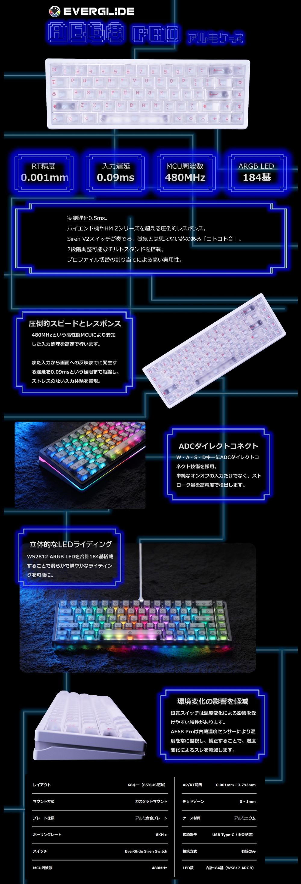 EV-AE68A-WH-AL 詳細画像1