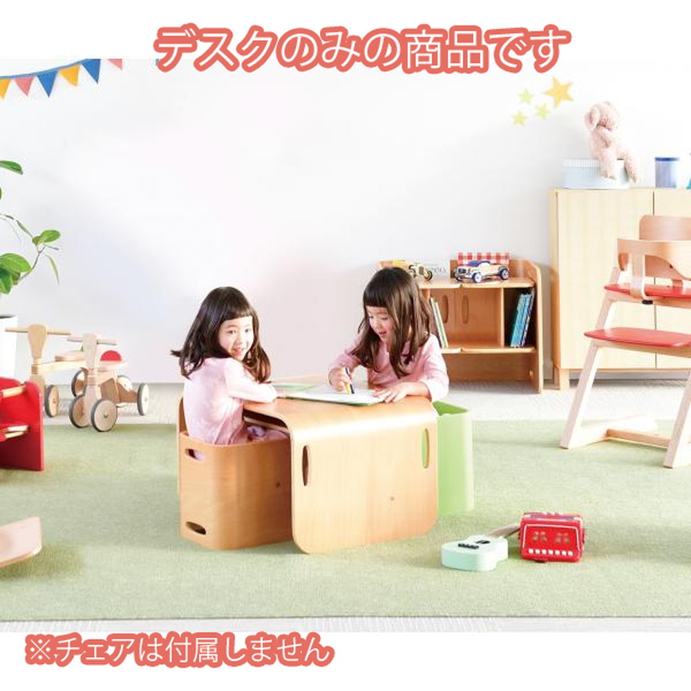 HOPPL コロコロデスク ナチュラル CL-DESK-NA 詳細画像5