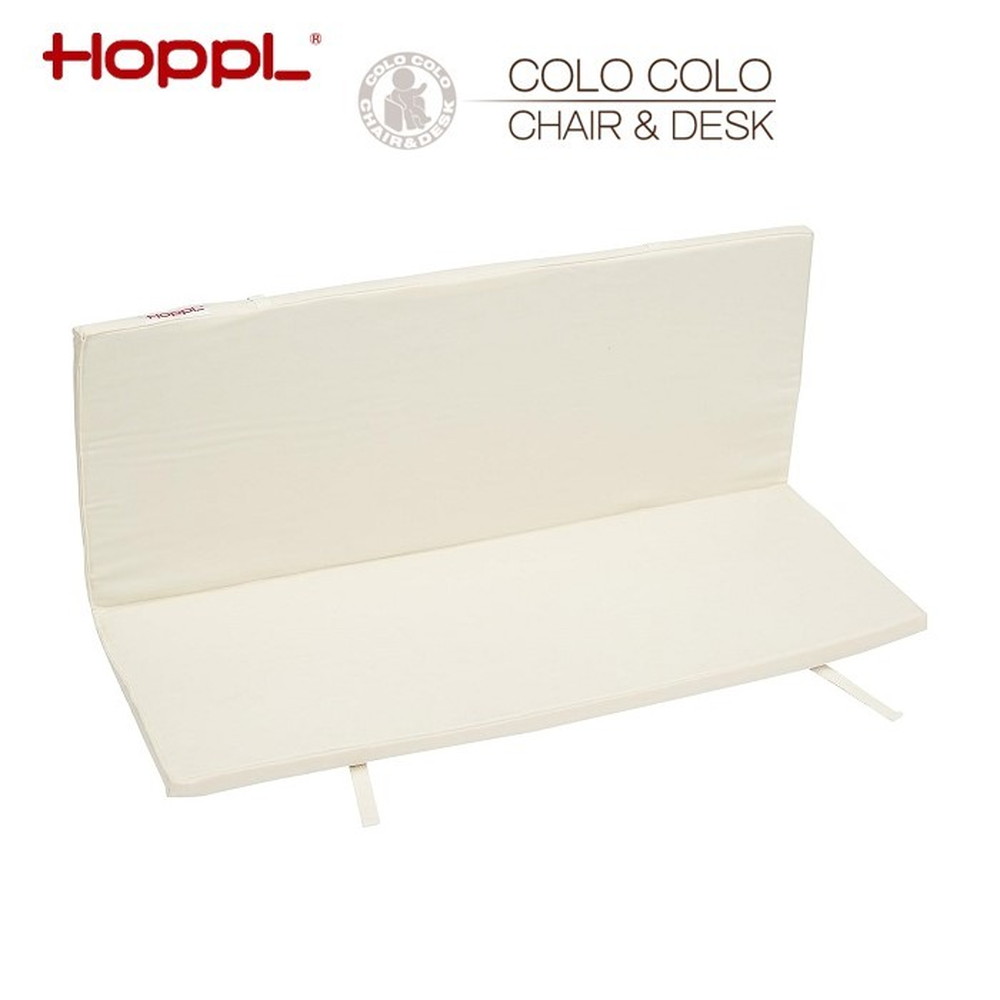 HOPPL コロコロデスク専用クッション ホワイト CL-DESKC-WH 詳細画像1