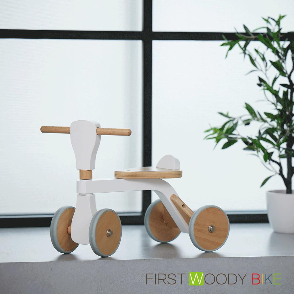 HOPPL ファーストウッディバイク グレー WDY02-GY 詳細画像11