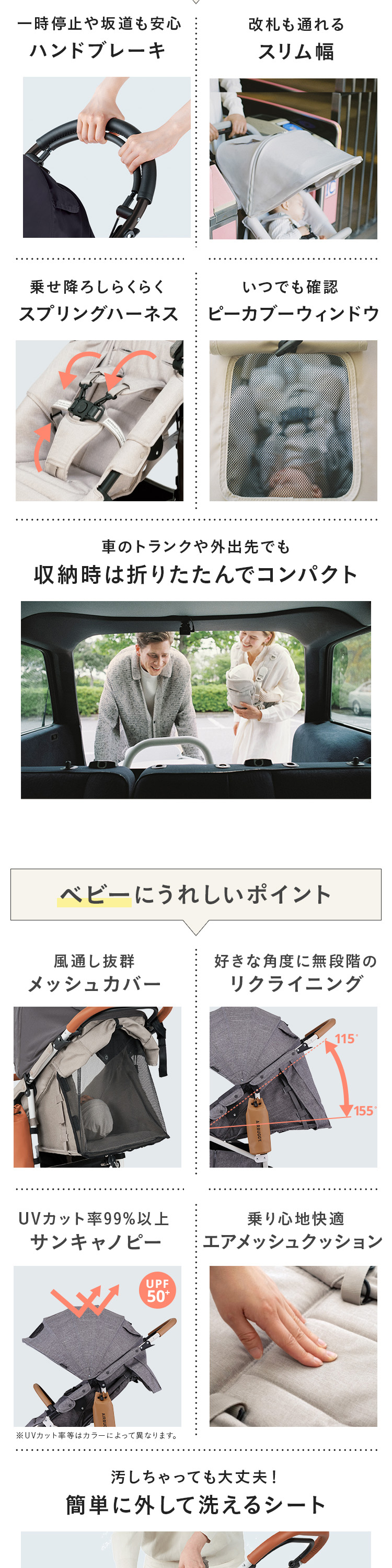 エアバギー ココダブルEX フロムバース フォレストモス 詳細画像5