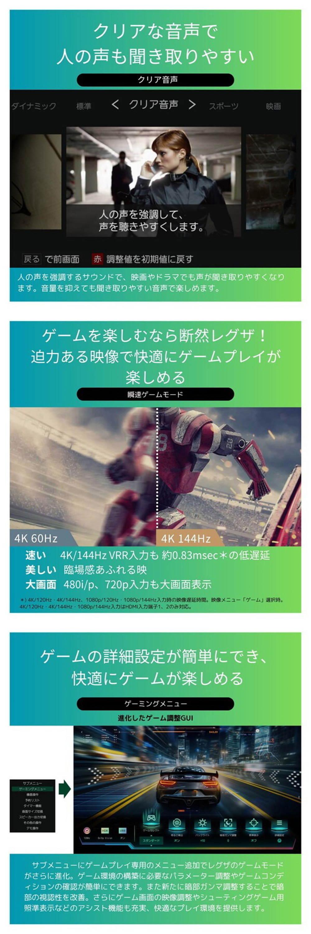 55Z670N 詳細画像4