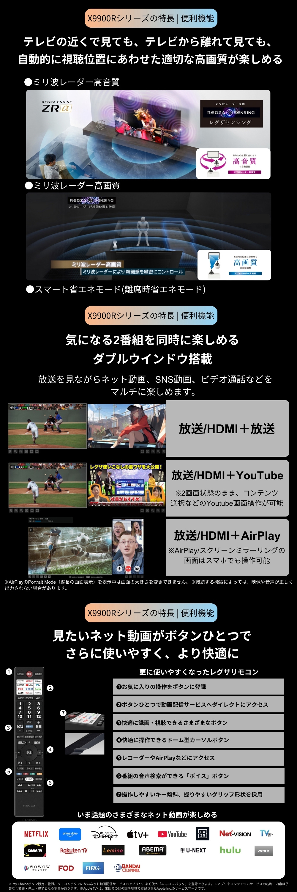 65X9900R 詳細画像4