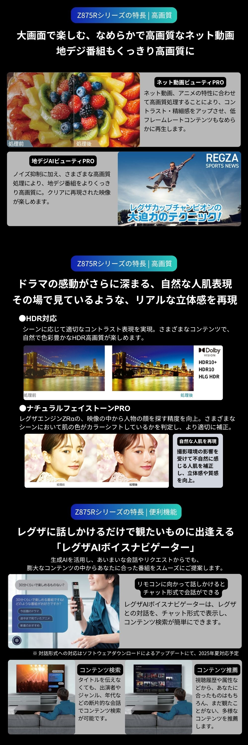 55Z875R 詳細画像2