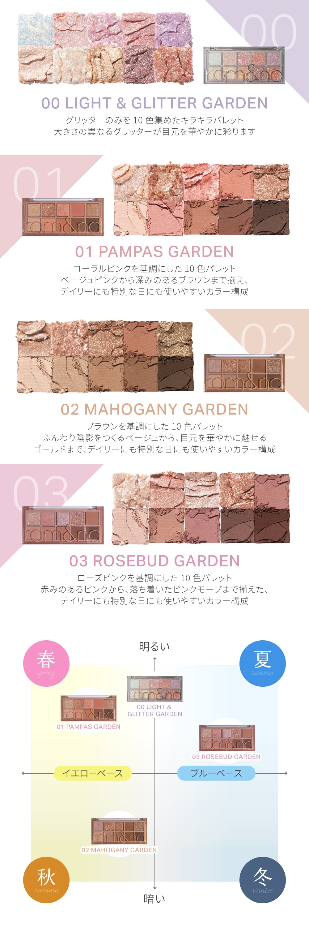 BETTER THAN PALETTE 00 LIGHT & GLITTER GARDEN 詳細画像2