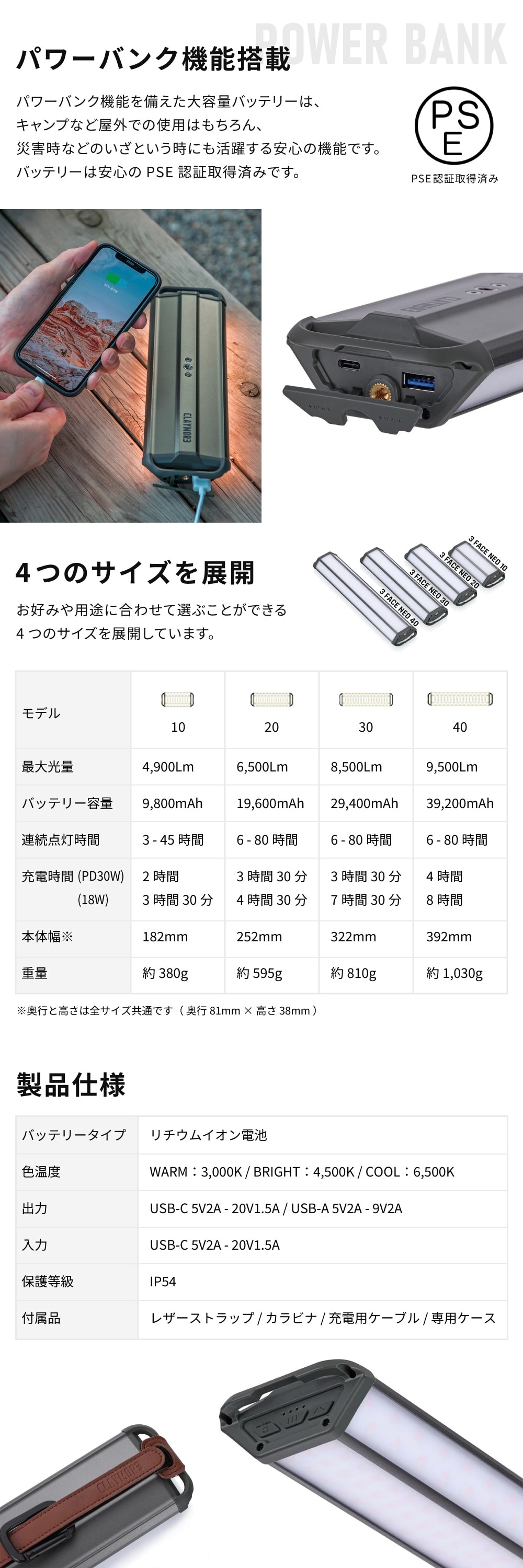 クレイモア CLAYMORE CLF-3000 KHAKI GRAY 3FACE NEO 30 詳細画像2