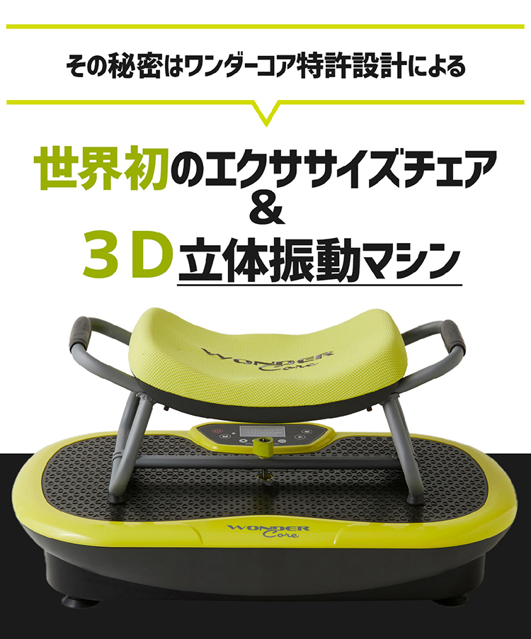 ワンダーコア ロックンフィット (スタイリッシュホワイト)