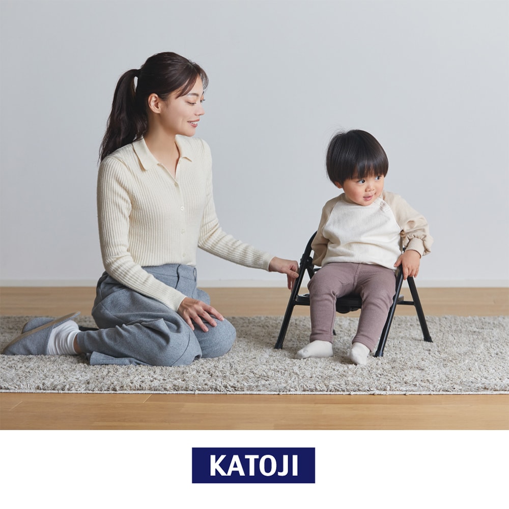 折りたたみパイプイス NewYork Baby ブラック 19509 詳細画像3