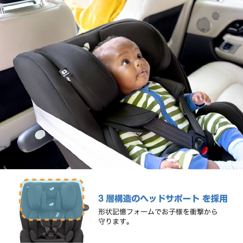 Joie チャイルドシート エブリステージR129 シェール 38313 詳細画像4