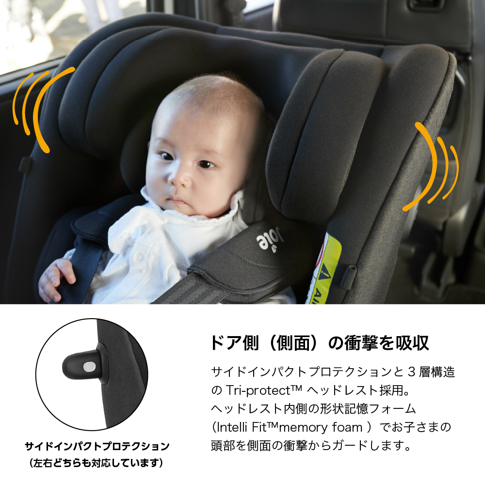 Joie チャイルドシート アイ・ピボット グロウ シェール 38439 詳細画像10