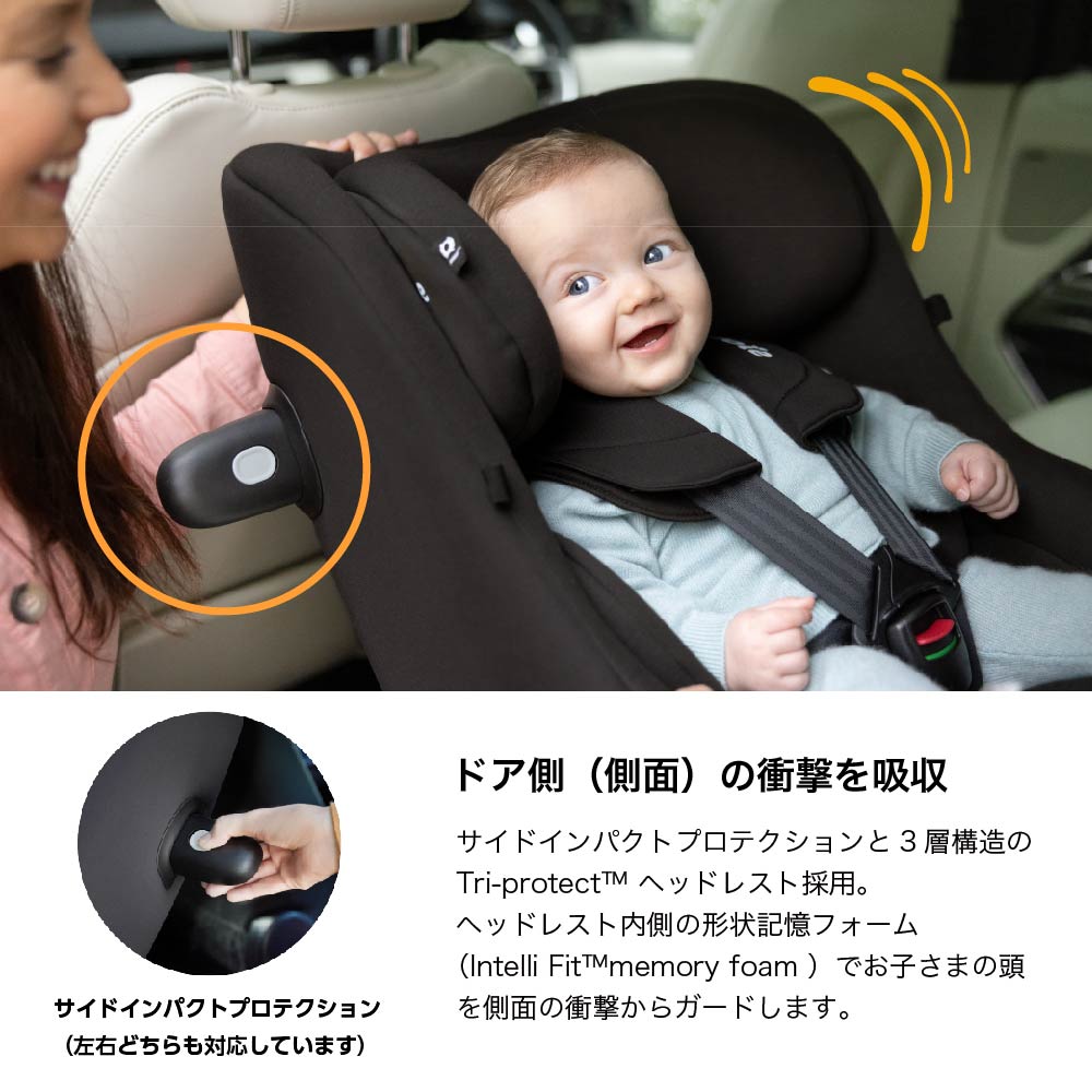 Joie チャイルドシート アイ・ピボット360 ダークスレート 38442 詳細画像7