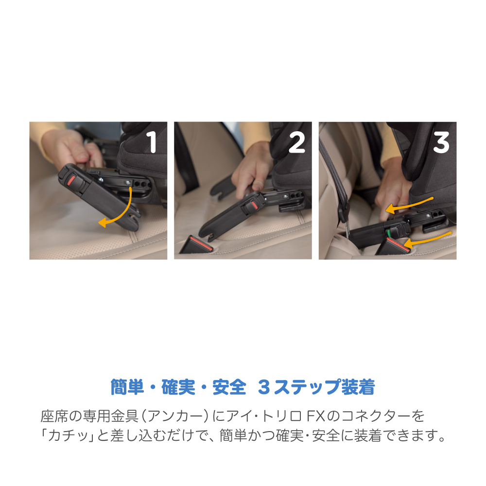 Joie ハイバック式ジュニアシート アイ・トリロ FX シェール 38616 詳細画像6