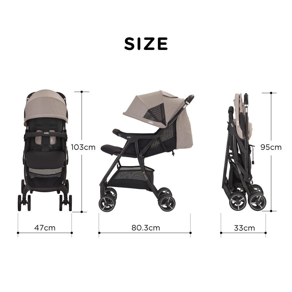 Joie ベビーカー エアスキップ ライト 詳細画像16
