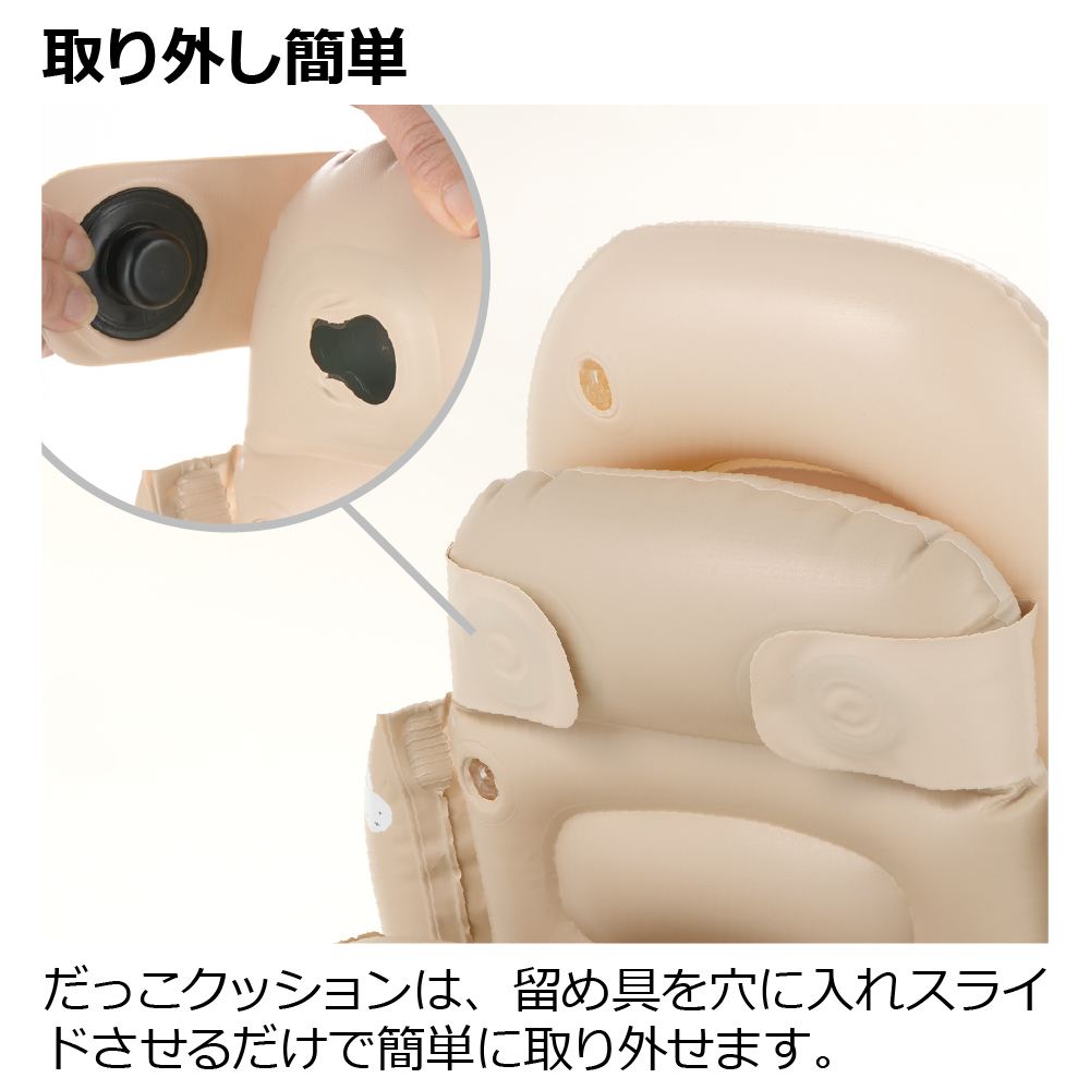 ふかふか ベビーバス ステップアップ ミッフィー 120504 詳細画像9