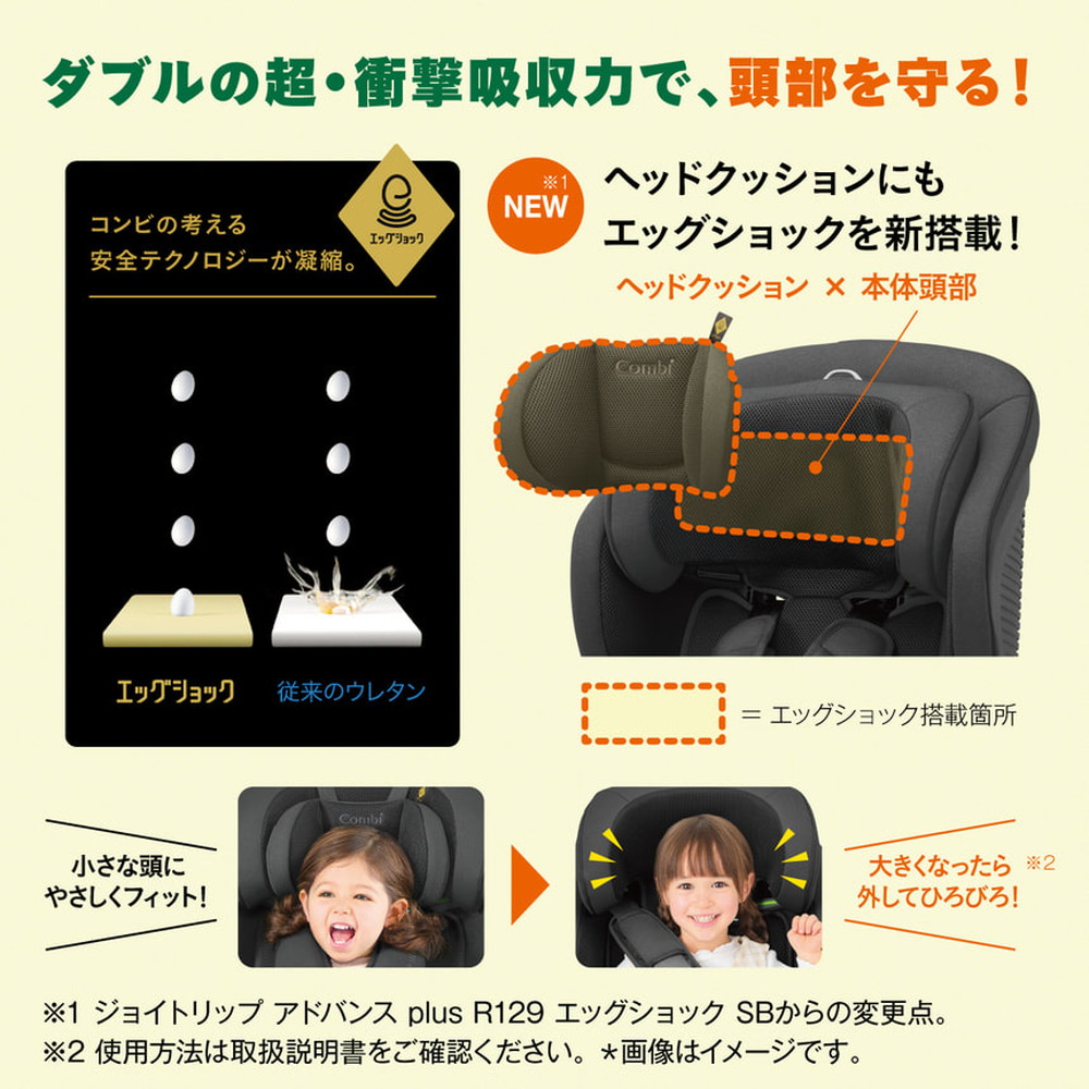 ジョイトリップ アドバンス plus R129 エッグショック SC ダークグレー DG 119798 詳細画像4