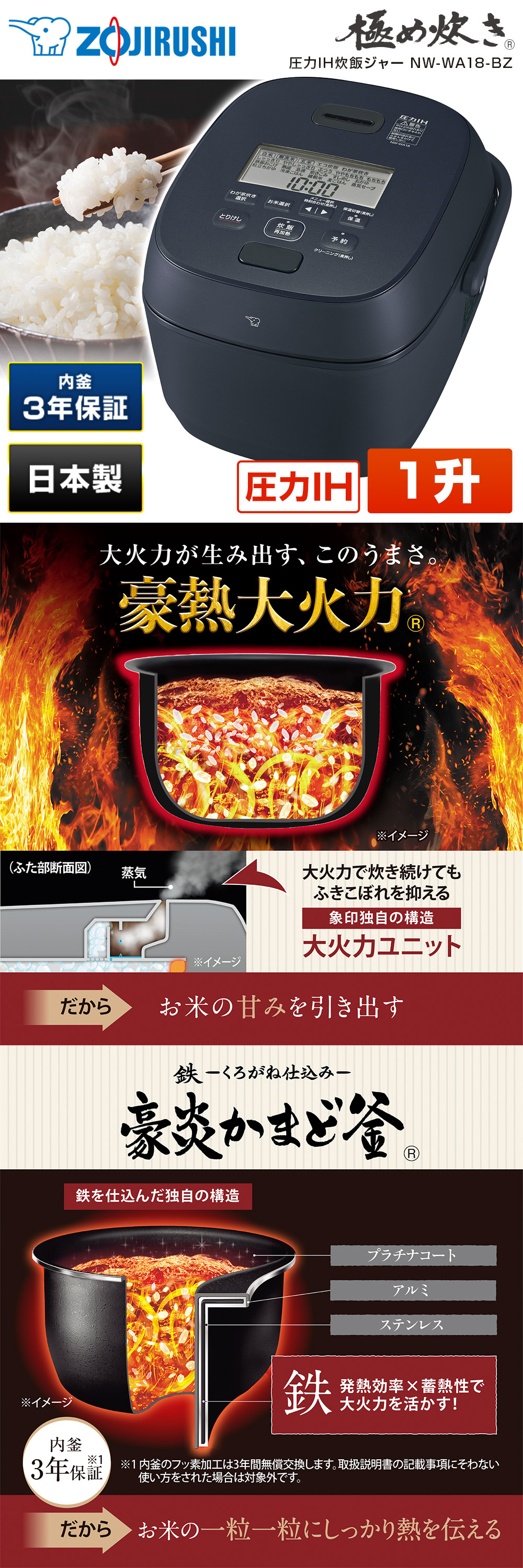 NW-WA18-BZ 詳細画像1