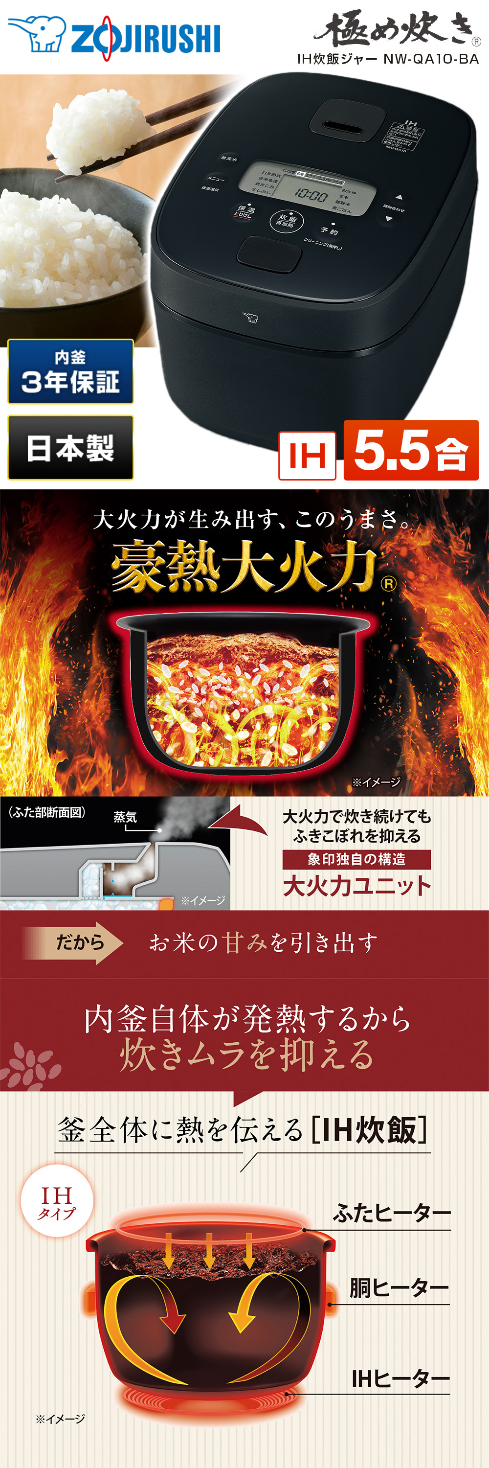 NW-QA10-BA 詳細画像1