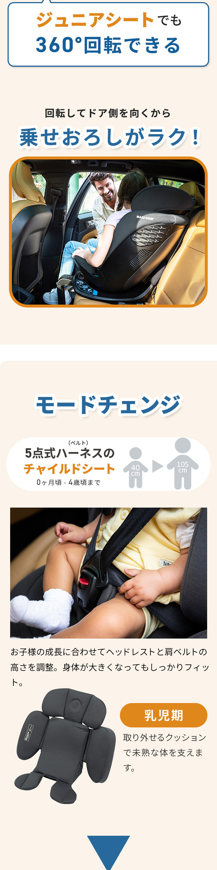 マキシコシ スピネル 360 S 詳細画像4