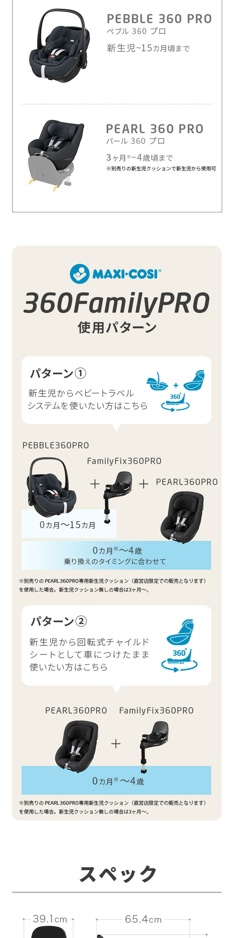 マキシコシ ファミリーフィックス360 プロ 詳細画像5