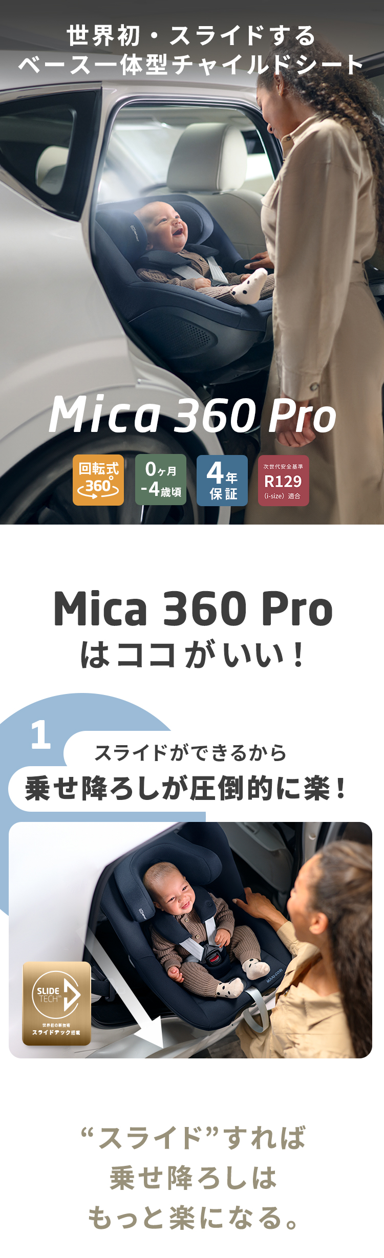 マキシコシ マイカ360 プロ 詳細画像2