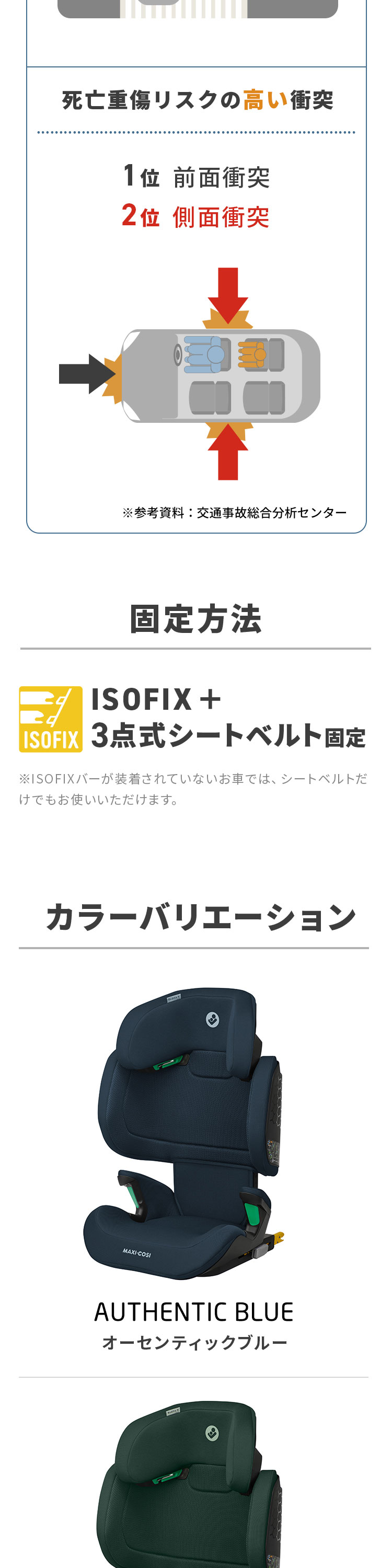 マキシコシ ロディフィックス R アイサイズ 詳細画像7
