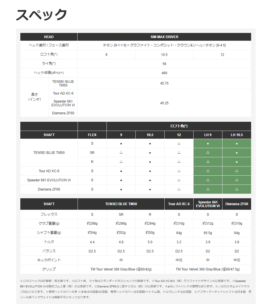 【新品未使用】TENSEI BLUE TM50 (S)日本正規品2021モデルスポーツ/アウトドア