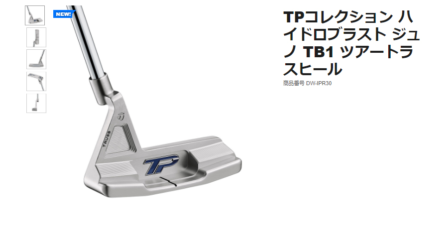 【日本正規品】 テーラーメイド TPコレクション トラスパター 2021