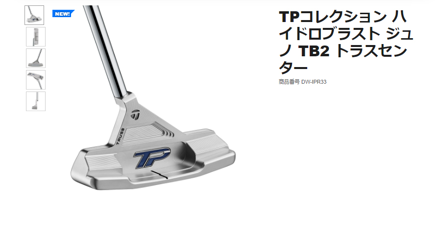 日本正規品】 テーラーメイド TPコレクション トラスパター 2021年