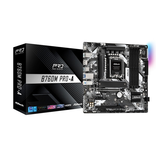 Intel Corei7-14700KF CPU + ASRock B760M Pro-A マザーボード セット